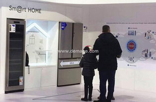 德馬吉德國(guó)展覽公司精心設(shè)計(jì)海爾2015cebit展臺(tái)